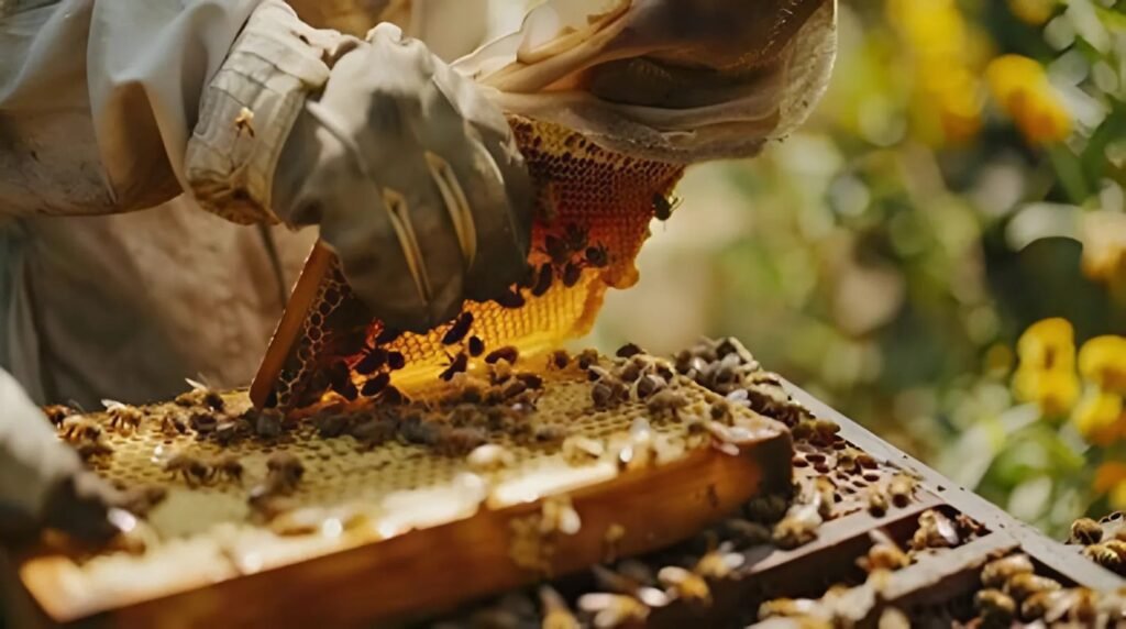 مشروع تربية النحل وإنتاج العسل